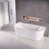 Cada baie freestanding, lipita de perete, 170 x 80 cm, Foglia Mara