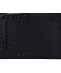 Covor de baie Descamps Mousseuse 3 60x80cm Negru