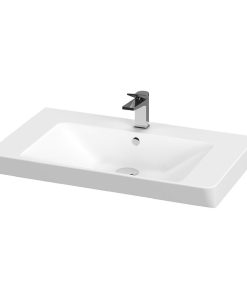 Lavoar suspendat alb 81 cm, dreptunghiular, Cersanit Mille