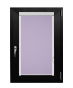 Rulou Textil , Casetat , Semiopac , Mov Deschis , L 83 cm X H 140 cm