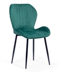 Scaun living din catifea BUC 248U verde