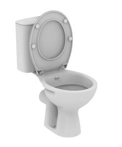 Pachet vas WC cu functie bideu Ideal Standard Vidima,rezervor 3/6 l, capac alb - W835301