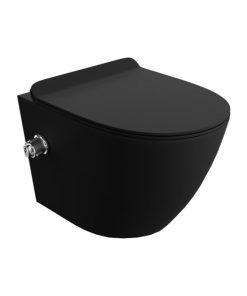 Vas wc cu functie de bideu Salto Negru Mat