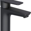 Baterie lavoar Kludi Pure&Style 100, fara ventil, negru mat - 402923975