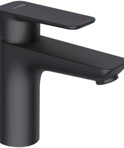 Baterie lavoar Kludi Pure&Style 100, fara ventil, negru mat - 402923975
