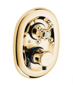 Baterie dus incastrata Kludi Adlon, termostatic, gold - 517204520
