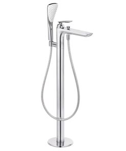 Baterie cada Kludi Balance, montaj pe pardoseala, necesita corp ingropat, crom - 525900575