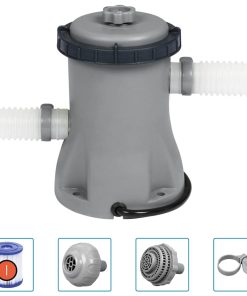 Bestway Pompă de filtrare piscină Flowclear, 330 gal