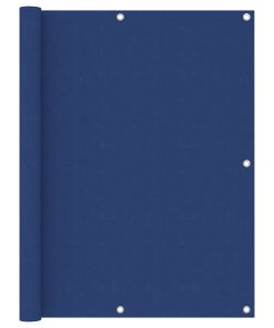 vidaXL Paravan pentru balcon, albastru, 120x300 cm, țesătură Oxford