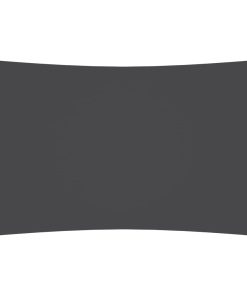 vidaXL Parasolar, antracit, 4x7 m, țesătură oxford, dreptunghiular