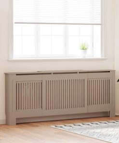 vidaXL Mască pentru calorifer, 205 cm, MDF