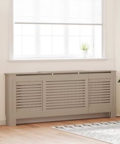 vidaXL Mască pentru calorifer, 205 cm, MDF