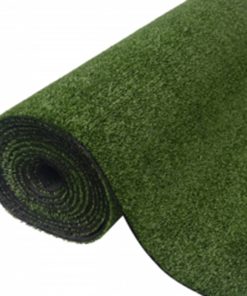 vidaXL Gazon artificial, verde, 7/9 mm, 1x15 m