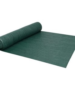 vidaXL Plasă protecție intimitate, verde, 3,6x50 m, HDPE, 150 g/m²