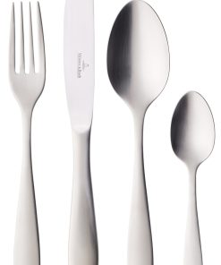 Set tacamuri Villeroy & Boch Arthur 24 piese box inox mat