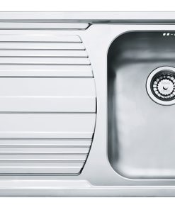 Chiuveta bucatarie Franke Logica Line LLX 611-L picurator stanga 860x500mm inox lucios