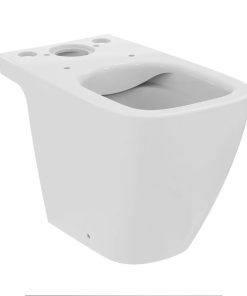 Vas WC pe pardoseala Ideal Standard I.life S, Compact rimless, alb - T459601