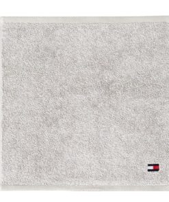 Prosop de baie Tommy Hilfiger Plain 2 30x30cm Silver