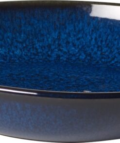 Bol plat like. by Villeroy & Boch Lave Bleu 22cm