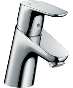Baterie lavoar cu ventil, culoare crom, Hansgrohe, Focus 70