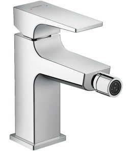 Baterie bideu monocomanda crom cu ventil inclus Hansgrohe, Metropol
