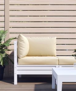 vidaXL Perne de canapea din paleți, 3 buc., bej, material textil