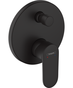 Baterie dus Hansgrohe Vernis Blend incastrata pentru corp ingropat, negru mat 71466670