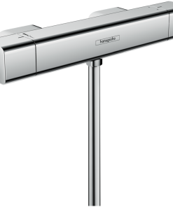 Baterie dus termostatata crom Hansgrohe Ecostat E 15773000