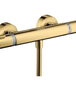 Baterie dus termostatata auriu lucios Hansgrohe, Ecostat Comfort