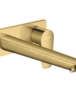 Baterie lavoar incastrata auriu lucios Hansgrohe Talis Select E