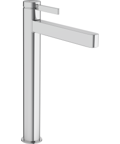 Baterie lavoar inalta crom lucios cu ventil push-open Hansgrohe Finoris 76070000