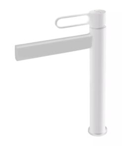 Baterie lavoar inalta FDesign Zaffiro, alb mat