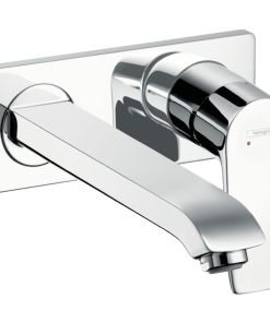 Baterie lavoar incastrata, crom, pipa 22.5 cm Hansgrohe, Metris