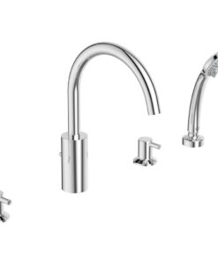 Baterie cu montaj pe cada Ideal Standard Ceraline cu 4 elemente