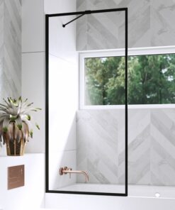 Paravan cada Radaway Modo Black Frame PNJ un element fix 70cm