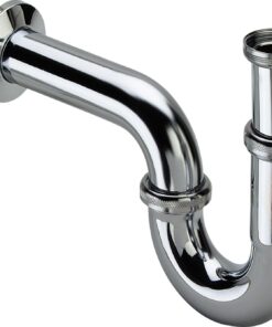 Sifon simplu pentru lavoar Viega 32mm alama cromata