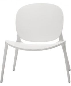 Scaun Kartell Be Bop design Ludovica & Roberto Palomba alb