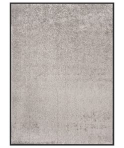 vidaXL Covoraș de ușă, gri, 60x80 cm