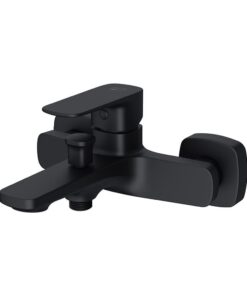 Baterie cada Cersanit Larga, negru mat