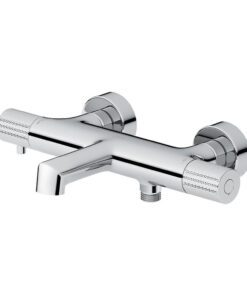 Baterie cada termostatata Cersanit Zen, crom lucios