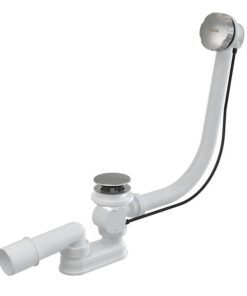 Sifon pentru cada Ravak 570 B R/R cu actionare prin preaplin 57cm crom