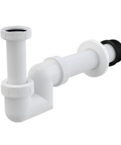 Sifon pentru bideu Ravak Concept Chrome DN 40 alb