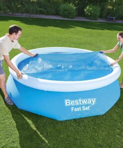 Bestway Prelată solară de piscină Flowclear, 305 cm