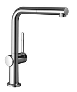 Baterie bucatarie Hansgrohe Talis M54 270 crom dus extractibil si sBox