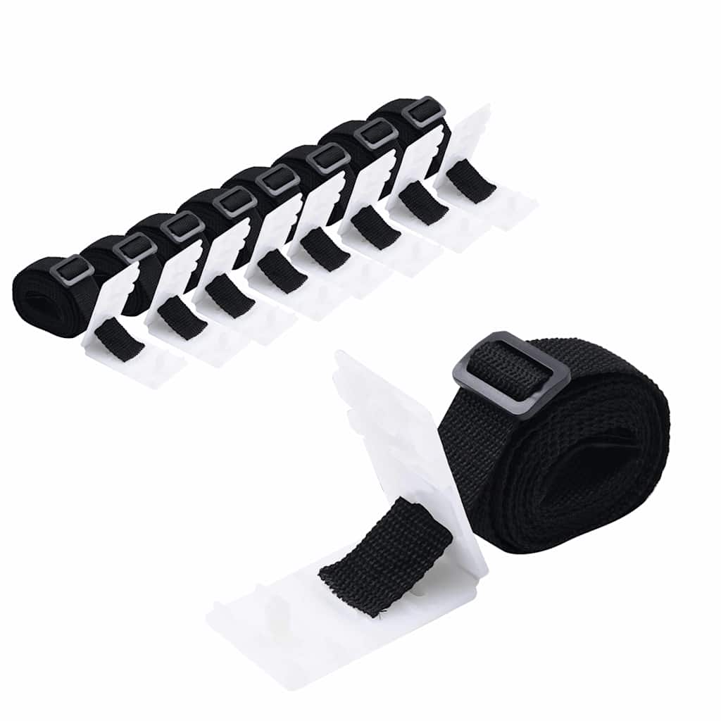 vidaXL Accesorii pentru derulator prelată de piscină, 8 buc., 1,8 m