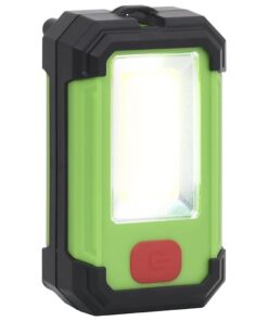 vidaXL Reflector portabil cu LED și energie solară, 7 W, alb rece