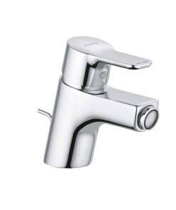 Baterie bideu crom Kludi cu ventil inclus, Pure Easy