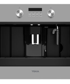 Espressor incorporabil Teka CLC 855 GM SM pompa 15 bari functie de auto-curatare; rasnita cafea cu 13 trepte program automat de decalcifiere Cristal Steam Grey/Infinity Glass