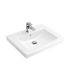 Lavoar baie suspendat alb 60 cm, dreptunghiular, Villeroy Boch Subway