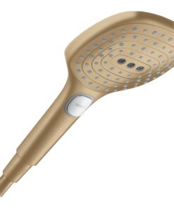 Para dus culoare bronz periat Hansgrohe, Raindance Select E 120